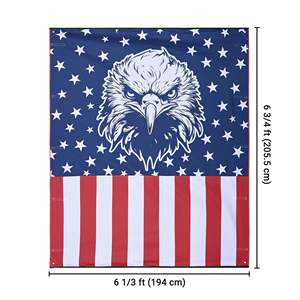 Auvent latéral de voiture DB Carside, toile en polyester, autoportant, fonctionnement manuel, protection latérale de la voiture - Product Image 3