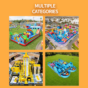 Château gonflable pour enfants, toboggan sec extérieur avec matériau en PVC, installation facile et taille personnalisée pour les occasions scolaires - Product Image 5