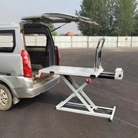 Carretilla Elevadora Eléctrica 2025, Carretilla Manual Autocargable, Elevador Hidráulico Eléctrico Plano, Construcción Metálica Duradera