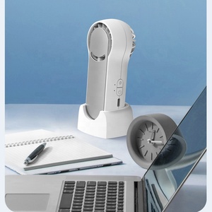 Nouveau ventilateur miniature USB rechargeable à refroidissement par <span class=keywords><strong>air</strong></span> double turbo à semi-conducteurs - Product Image 2