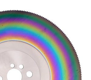 ใบมีดตัดเย็นแบบวงกลม HSS 300*3.0 เกรดอุตสาหกรรม, ชั้นเคลือบสี HSS เหมาะสำหรับการตัดท่อโลหะและท่อ - Product Image 4