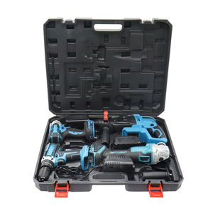 RYNEX <span class=keywords><strong>Power</strong></span> Tool Kits Martelo Elétrico Broca De Impacto Brushless Angle Grinder Chave Sem Fio Portátil Saw Combinação Tool Set - Product Image 5