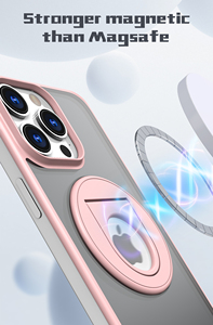 เคสชาร์จเร็วแบบไร้สายระบบไฮบริด PC แบบบางพิเศษระบบแม่เหล็กสำหรับ iPhone 11 12 13 14 15 PRO MAX - Product Image 3