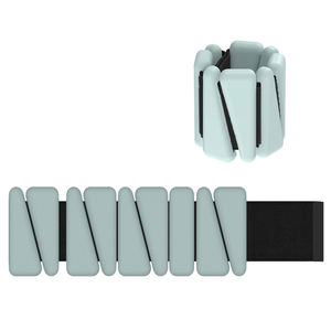 Ensemble de poids de poignet et de cheville réglables en silicone, écologiques, pour Pilates, yoga et gym, 1lb/2lb/4lb, unisexe, vente en gros - Product Image 5