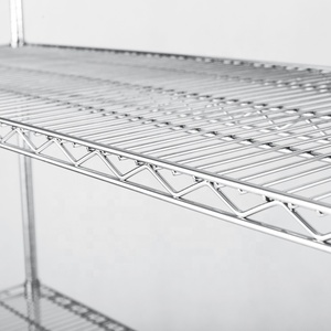 Scaffale in <span class=keywords><strong>Metallo</strong></span> a 4 Ripiani Resistente Regolabile Certificato NSF per Uso Domestico - Product Image 5