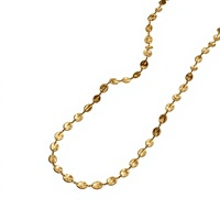 Collier Pendentif Disque Ondulé Personnalisé, Breloque en Métal Doré, Bijou Tendance, Accessoire de Chaîne