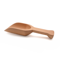 Cuillère en bois Cuillère en bois de hêtre naturel Cuillère à sel de bain faite à la main pour la farine Sel de bain Sucre Céréales Café