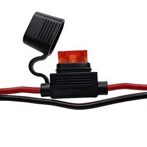 Kabel Ekstensi Baterai 600MM 10A/20A dengan Terminal O-Ring SAE 2-Pin Kustom, Kabel Tembaga Murni PVC untuk Perakitan Otomotif dan Sepeda Motor - Product Image 5