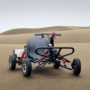 גז קטן מחוץ לכביש karts למבוגרים עם מנוע 90cc ו 10 גלגלי אינץ '-מכונית קרטינג - Product Image 1