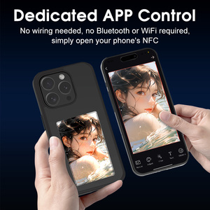 Custodia per schermo intelligente per <span class=keywords><strong>iPhone</strong></span> 15 Pro Max 4 <span class=keywords><strong>Cover</strong></span> per telefono con <span class=keywords><strong>foto</strong></span> a colori con funzione Diy - Product Image 2