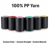 Fil creux en polypropylène haute ténacité YIJIN 100 %, 600D 6,0-8,0g/den, modèle 300D-1200D pour sangles, ceintures de levage, tricotage et tissage