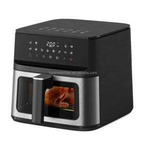 Friteuse à air 10L en acier inoxydable avec fenêtre - Product Image 1