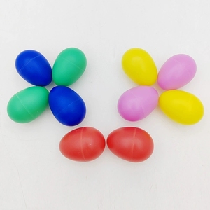 Vente en gros de hochets à œufs en plastique colorés, instruments de percussion Orff pour bébés et tout-petits, pour la stimulation sensorielle auditive - Product Image 2