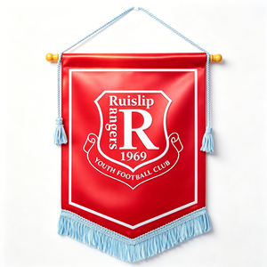 Bandera Personalizada de Intercambio de <span class=keywords><strong>Amistad</strong></span>, Doble Cara, Digital, para Equipos de Fútbol, Recuerdo para Antiguos Alumnos - Product Image 2