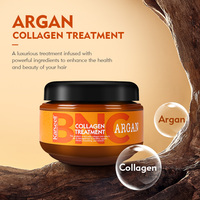 Collagène Professionnel Dommages Protéine De Soie 500ml Traitement Spa Masque Capillaire À La Kératine De Marque Privée Personnalisée