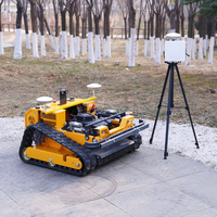 Tondeuse à gazon télécommandée GPS 45 - Offre Spéciale °   Coupe-herbe pour vergers sur pente avec moteur 224CC