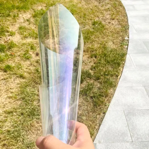 أفلام نوافذ السيارة عالية الجودة CR90 Vlt باللون الأزرق لفات * 30 متر فيلم صبغة نافذة الحرباء - Product Image 5