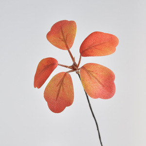 Guirlande artificielle de feuilles de lotus White Deer 90 cm, plante en soie pour vase, décoration minimaliste chinoise pour la maison, accessoire de mariage - Product Image 4