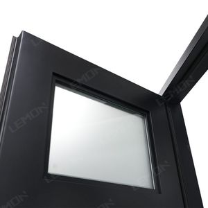 Portes d'entrée en fer forgé, style battant, avec vitrage, pour <span class=keywords><strong>maison</strong></span> principale - Product Image 4