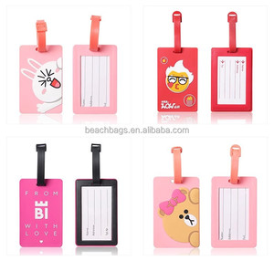 Tùy Chỉnh Hot Bán PVC Silicone Hành Lý Túi Tag Bảo Vệ Riêng Tư Hành Lý Du Lịch Tên Thẻ Ba Lô Nhãn Vali Hành Lý Thẻ - Product Image 6