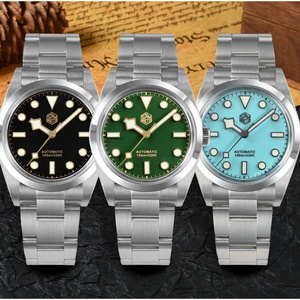 Relojes San Martin SN021 Vintage Explore Climbing Series, Reloj de Lujo para Hombre PT5000 BGW9, Mecánico Automático - Product Image 2
