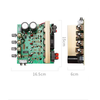La carte d'amplificateur de puissance Audio numérique de caisson de basses haute puissance DX-2.1 canaux 2X100W peut être connectée au décodage BT