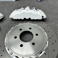 Kit d'étriers de frein 8 pistons amélioré pour jantes 18 pouces, compatible Chevrolet Corvette C6, Audi S6 C7, BMW G02, Honda Civic FK8, Mercedes-Benz G63