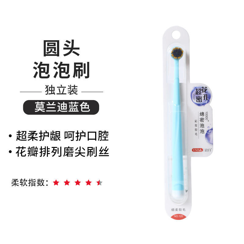 ขวดสีฟ้า Morandi แบบเดี่ยว 120 ขวด