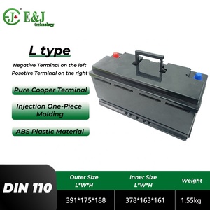 Boîte de batterie au lithium vide DIN 80 58043 H7 12V ABS pour voiture Mercedes <span class=keywords><strong>Sprinter</strong></span>/ Ford Transit - Product Image 4
