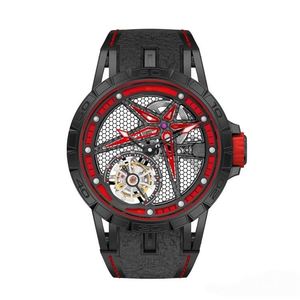 Nuevo Reloj Mecánico Automático de Lujo con Tourbillon Luminoso e Impermeable, con Alarma y Puntero de Buceo, Éxito de Ventas de la Temporada de Primavera - Product Image 4