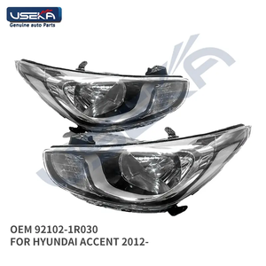 Accessoires de voiture pour lampe frontale 92101-1r030 92102-1r030 pour <span class=keywords><strong>Accent</strong></span> Us 2012 <span class=keywords><strong>2013</strong></span> 2014 - Product Image 1