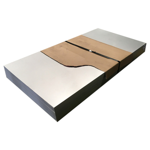 Vente chaude Plaque en acier inoxydable 304L 316Ti 316L Série 300 avec finition 2B/BA/No.1 laminée à froid, découpe et pliage - Product Image 1