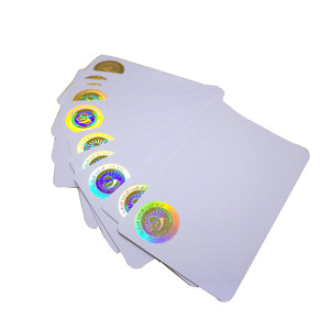 <strong>Security</strong> Hologram Hot Stamping Lamination Overlay PVC Card Printing with UV Invisible Design - Product Image 3