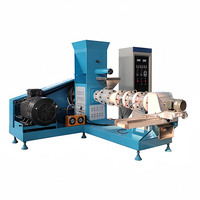 Machine extrudeuse de granulés d'aliments pour poissons aquatiques miniatures, haute performance et facile d'utilisation