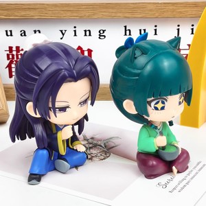 Figurine d'<span class=keywords><strong>action</strong></span> en PVC XR Pharmacy Girl's Muttering Cat, version Q assise, décoration de bureau, jouet mignon et tendance - Product Image 1