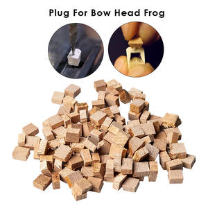 50 pièces <span class=keywords><strong>de</strong></span> pointes <span class=keywords><strong>de</strong></span> manche en bois d'érable pour archet <span class=keywords><strong>de</strong></span> violon 4/4, outil <span class=keywords><strong>de</strong></span> <span class=keywords><strong>luthier</strong></span> pour violons, alto, violoncelle, <span class=keywords><strong>contrebasse</strong></span>, pointes d'archet pour réparation - Product Image 2