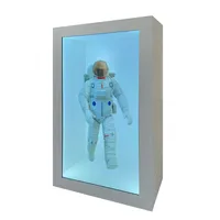 Boîte d'affichage lcd transparente 21.5/65/75/86 pouces vitrine lcd transparente hologramme 3d avec écran tactile