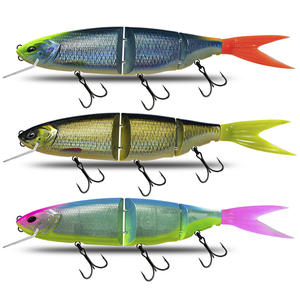 27 Couleur Taille 350mm <span class=keywords><strong>Brochet</strong></span> Appât De Natation Articulé Flottant Dur Appât Section Pour Big Bait Bass Pike Klash Ghost - Product Image 2