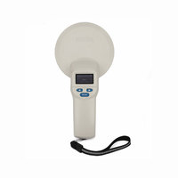 Escáner de Microchip para mascotas, lector RFID de mano para perros y gatos, FDX-B, 134,2 KHz, ISO11784/5
