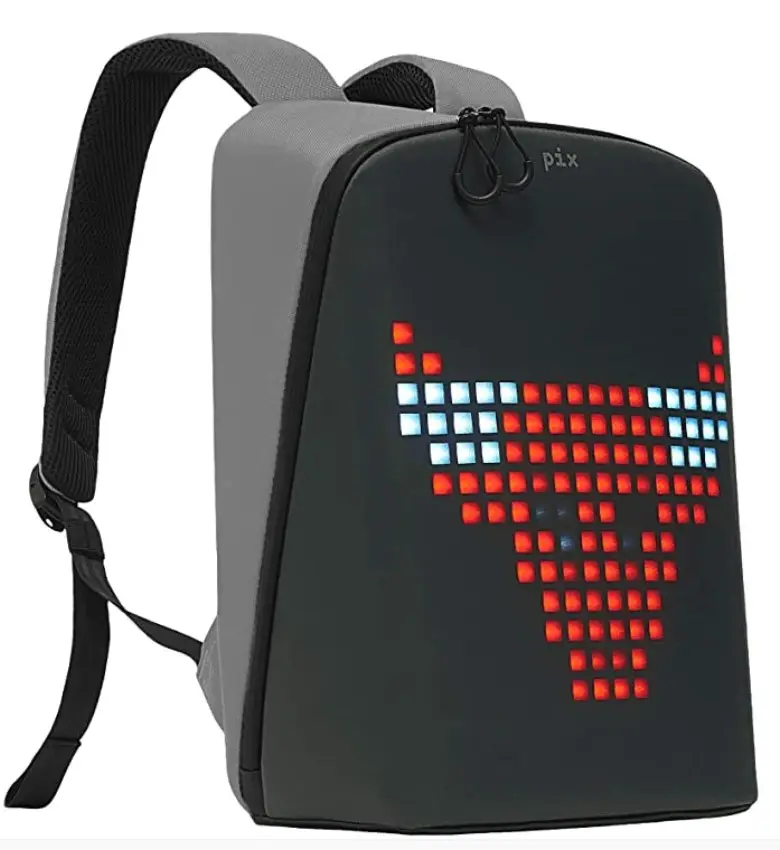 Stilvolle sport wasserdichte laptop smart LED rucksack mit power bank versorgung
