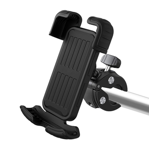 פעולת יד אחת טלפון מתכת קליפ שחור טופר שחור אופניים טלפון הר אופנוע handlebar - Product Image 2