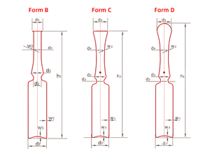 ขวดแก้วขนาด5มล. ทรงมนพร้อมจุกยางสารละลายในช่องปากขวดแก้วงามทางการแพทย์ขนาดมาตรฐาน - Product Image 5