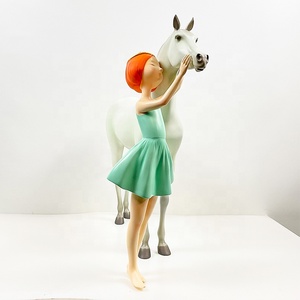 Dream As a Horse-Far Away Resina ecológica Decoración de escritorio para el hogar Arte Hotel <span class=keywords><strong>Restaurante</strong></span> Famoso Albergue Regalo de cumpleaños - Product Image 2