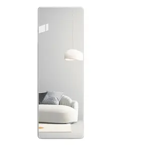 WICKELSCHLUSS wasserdichte unzerbrechliche Kunststoffwand Heimdekoration 2 mm Viereckige rechteckige Spiegel selbstklebender Spiegel-Acryl-Spiegel-Aufkleber