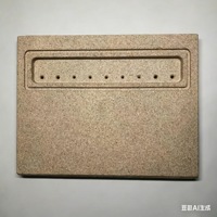 Brique de vermiculite réfractaire haute densité, isolation ignifuge, moulage, matériau résistant à la chaleur 1100°C, pour foyer et poêle à bois