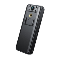 Mini Cámara Corporal Portátil Impermeable de Buena Calidad, 2K 2MP CMOS, Grabadora de Audio y Video, Visión Nocturna IR, para Seguridad