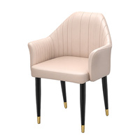 Tabourets de bar et chaises de salle à manger modernes réglables en bois et métal avec revêtement en cuir