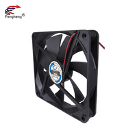 Ventilateur d'échappement étanche 140 mm 14025 12v 24v DC Ventilateur axial sans balais à flux axial Ventilateur de refroidissement CPU pour interrupteur d'alimentation