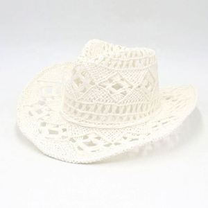 Chapeau Sombrero Creux Tressé à la Main Respirant et Frais pour Printemps et Été, Style Jazz Américain, Idéal Plage, Sports, Voyage, Personnalisable - Product Image 6