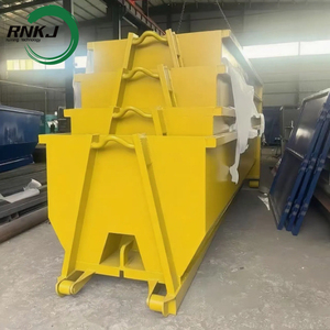 RNKJ Heavy Duty Steel 20 <strong>Yard</strong> Construction Waste Management Container Roll off <strong>Dumpster</strong> for Hook Lift Truck - Product Image 6